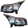 Par Farol Gm Cruze 2011 Até 2016 Máscara Negra