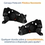 Par Farol Gm Montana 2003 até 2010 Foco Duplo Máscara Negra Pisca Raiado