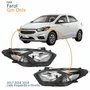 Par Farol Gm Onix 2017 Até 2020 Máscara Negra