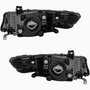 Par Farol Honda City 2010 2011 2012 2013 2014 Mascara Negra