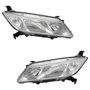 Par Farol Honda City 2014 2015 2016 2017 Mascara Cromada