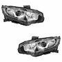 Par Farol Honda Civic 2017 2018 2018 2020 Com Led
