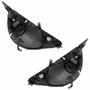 Par Farol Honda Fit 2007 2008 Máscara Cromada