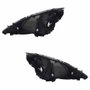 Par Farol Honda Fit 2013 2014 Mascara Negra