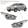Par Farol Hyundai Hb20 2012 Até 2019 Máscara Cromada