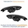 Par Farol Hyundai Hb20 2012 Até 2019 Máscara Cromada