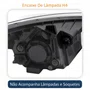 Par Farol Hyundai Hb20 2012 Até 2019 Máscara Cromada