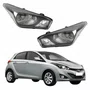 Par Farol Hyundai Hb20 2012 Até 2019 Máscara Negra