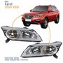 Par Farol Principal Lifan X60 2013 2014 2015 2016 Com Led Projetor Motor