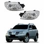 Par Farol Mitsubishi Airtrek 2004 2005 2006 2007 2008 Mascara Cromada