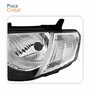 Par Farol Principal Mitsubishi L200 Triton 2008 Até 2017 Pisca Cristal