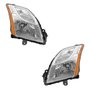 Par Farol Nissan Sentra 2010 2011 2012 2013 Mascara Cromada