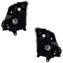 Par Farol Nissan Sentra 2010 2011 2012 2013 Mascara Cromada