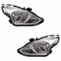 Par Farol Nissan Versa 2015 2016 2017 2018 2019 Mascara Cromada