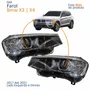 Par Farol Principal Bmw X3 X4 2017 Até 2021 Bi Hid Com Led Drl