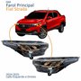 Par Farol Principal Fiat Strada 2024 2025 Com Led High