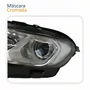 Par Farol Principal Ford Ecosport 2018 2019 2020 2021 Máscara Cromada Com Led