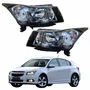 Par Farol Principal Gm Cruze 2012 2013 2014 2015 2016 Máscara Negra