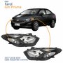 Par Farol Principal Gm Prisma 2017 2018 2019 Máscara Negra