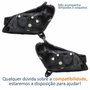 Par Farol Principal Gm Vectra 2010 2011 2012 Máscara Cromada