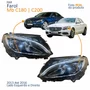 Par Farol Principal Mb C180 C200 2013 2014 2015 2016 Com Led
