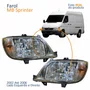 Par Farol Principal MB Sprinter 2002 2003 2004 2005 2006 Com Antineblina