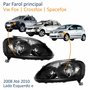 Par Farol Principal Vw Crossfox Fox Spacefox 2008 2009 2010 Máscara Negra Par Farol Principal Vw Crossfox Fox Spacefox 2008 2009 2010 Máscara Negra
