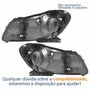 Par Farol Principal Vw Gol G6 2012 Até 2016 Saveiro Voyage G6 2013 Até 2016 Foco Simples