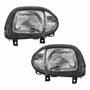 Par Farol Renault Clio 1999 2000 2001 2002 Máscara Negra