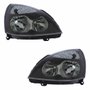 Par Farol Renault Clio 2003 Até 2012 Mascara Negra