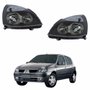 Par Farol Renault Clio 2003 Até 2012 Mascara Negra