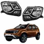 Par Farol Renault Duster 2015 Até 2020 Máscara Negra