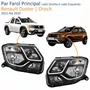 Par Farol Renault Duster Oroch 2015 Até 2020 Máscara Negra