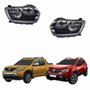 Par Farol Renault Duster Oroch 2021 Até 2024 Foco Manual Com Led