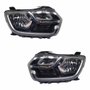 Par Farol Renault Duster Oroch 2021 Até 2024 Foco Manual Com Led