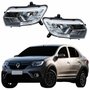 Par Farol Renault Logan 2020 2021 2022 Com Led 3 Riscos