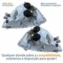 Par Farol Principal Renaut Master 2008 2009 2010 2011 2012 Máscara Cromada