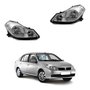 Par Farol Renault Symbol 2009 2010 2011 2012 2013 Mascara Cromada