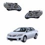 Par Farol Toyota Corolla 2012 2013 2014 Mascara Cromada