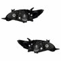 Par Farol Toyota Corolla 2012 2013 2014 Mascara Cromada