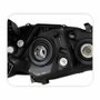 Par Farol Toyota Corolla 2012 2013 2014 Mascara Cromada