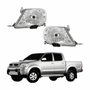 Par Farol Toyota Hilux Srv 2009 2010 2011 Com Pisca Cristal