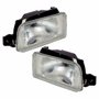 Par Farol Vw Gol G1 1991 até 1994 Saveiro Parati Voyage G1 1991 Até 1997 Foco Simples Máscara Cromada