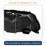 Par Farol VW Gol G3 1999 Até 2005 Foco Duplo Máscara Negra
