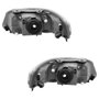 Par Farol Vw Gol G4 2005 Até 2008 Parati G4 2005 Até 2012 Saveiro G4 2005 Até 2009 Mascara Cromada