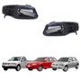 Par Farol Vw Gol G4 2005 Até 2008 Parati G4 2005 Até 2012 Saveiro G4 2005 Até 2009 Mascara Negra