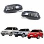 Par Farol Vw Gol G4 2006 Até 2014 Saveiro G4 2006 Até 2010 Parati G4 2006 Até 2012 Máscara Negra