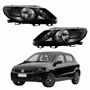 Par Farol Vw Gol G5 2009 Até 2013 Máscara Negra