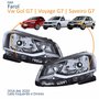 Par Farol Principal Vw Gol G7 2016 Até 2018 Voyage G7 2017 2018 Saveiro G7 2018 Até 2020 Foco Simples Friso Cromado