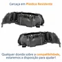 Par Farol VW Gol Saveiro Parati G3 1999 Até 2005 Foco Duplo Máscara Cromada